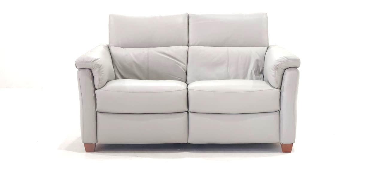 C068-N93-A0BK(3) - 2 SEATER RECLINER(ELECTRIC) - BLR WH