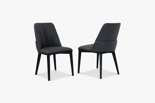 9801(4) - DINING CHAIR - BLR WH