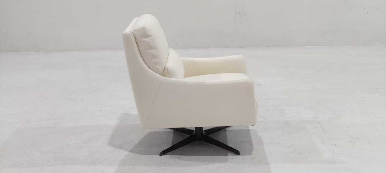 C065-066-10(2) - SWIVEL CHAIR - BLR WH
