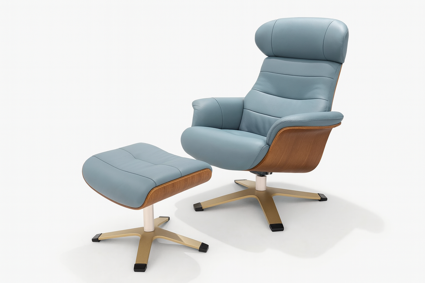 A928 - CHAIR+OTTOMAN - OUTLET
