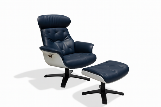 A938 - CHAIR+OTTOMAN - OUTLET