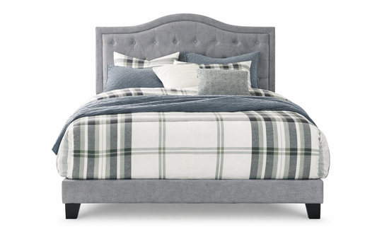 B090-382(2) - CAL KING BED - BLR WH