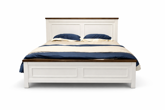 B5168-82W1+197W1 - KING PANEL BED - NAR