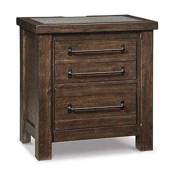 B633-92(3) - NIGHT STAND - BLR WH