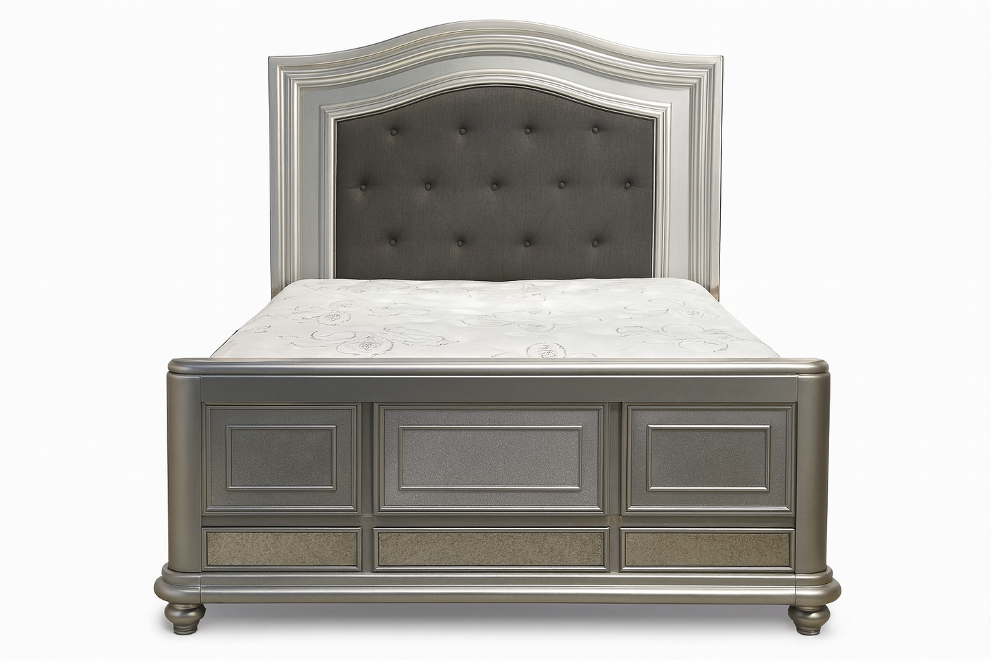 B650-54/57/96W1 - QUEEN PANEL BED - BTM