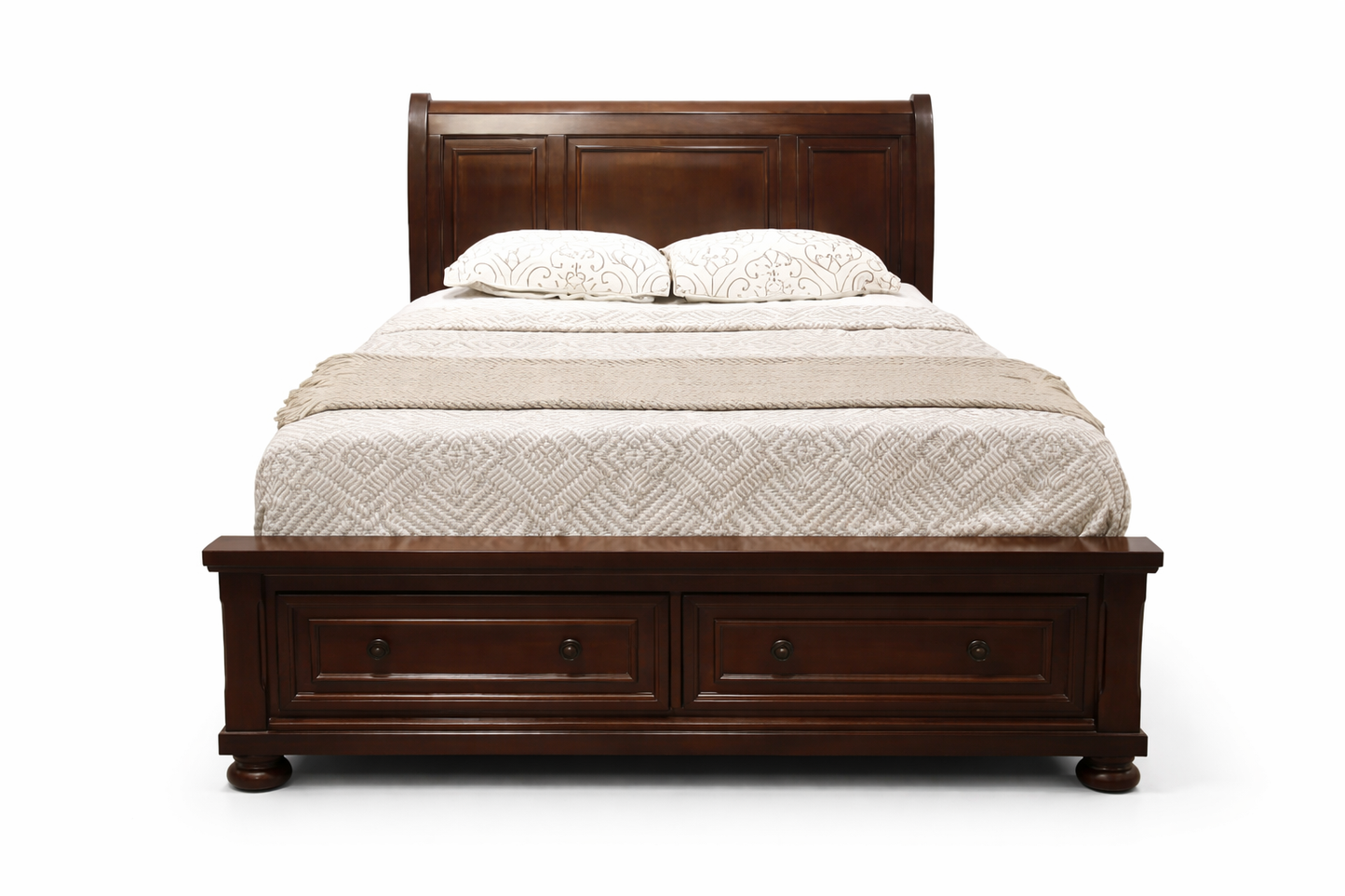 B697-74W1/77W1/98W1 - QUEEN STORAGE BED - BH