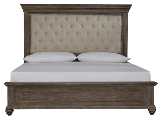 B776-54S/157/97W1 - QUEEN PANEL BED - BLR WH