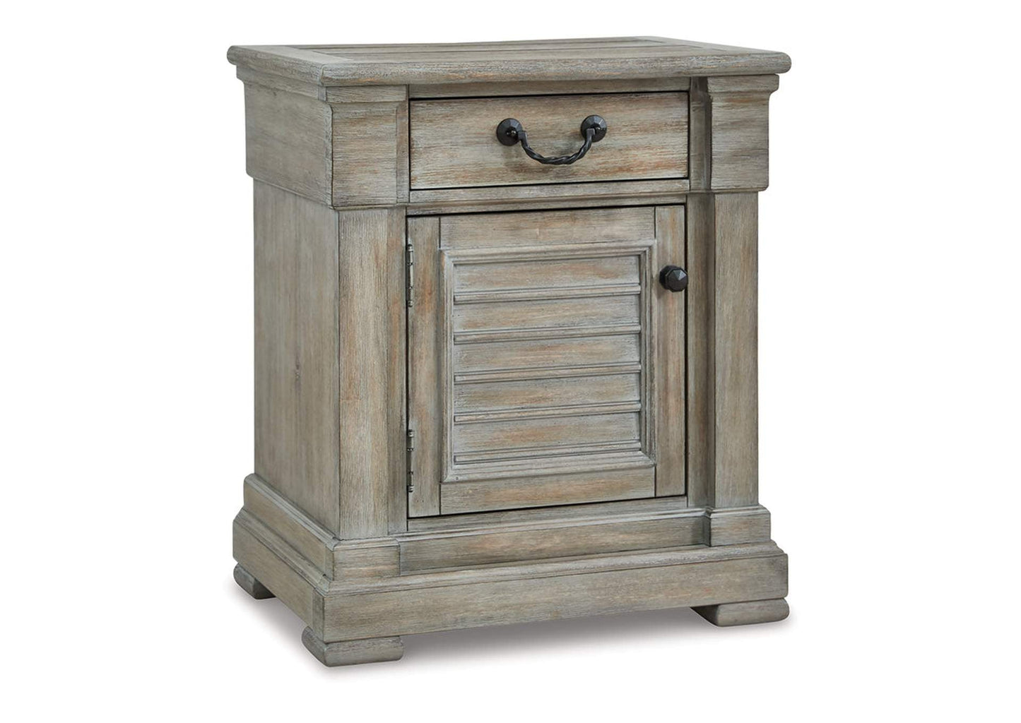B799-91(2) - NIGHT STAND - BLR WH