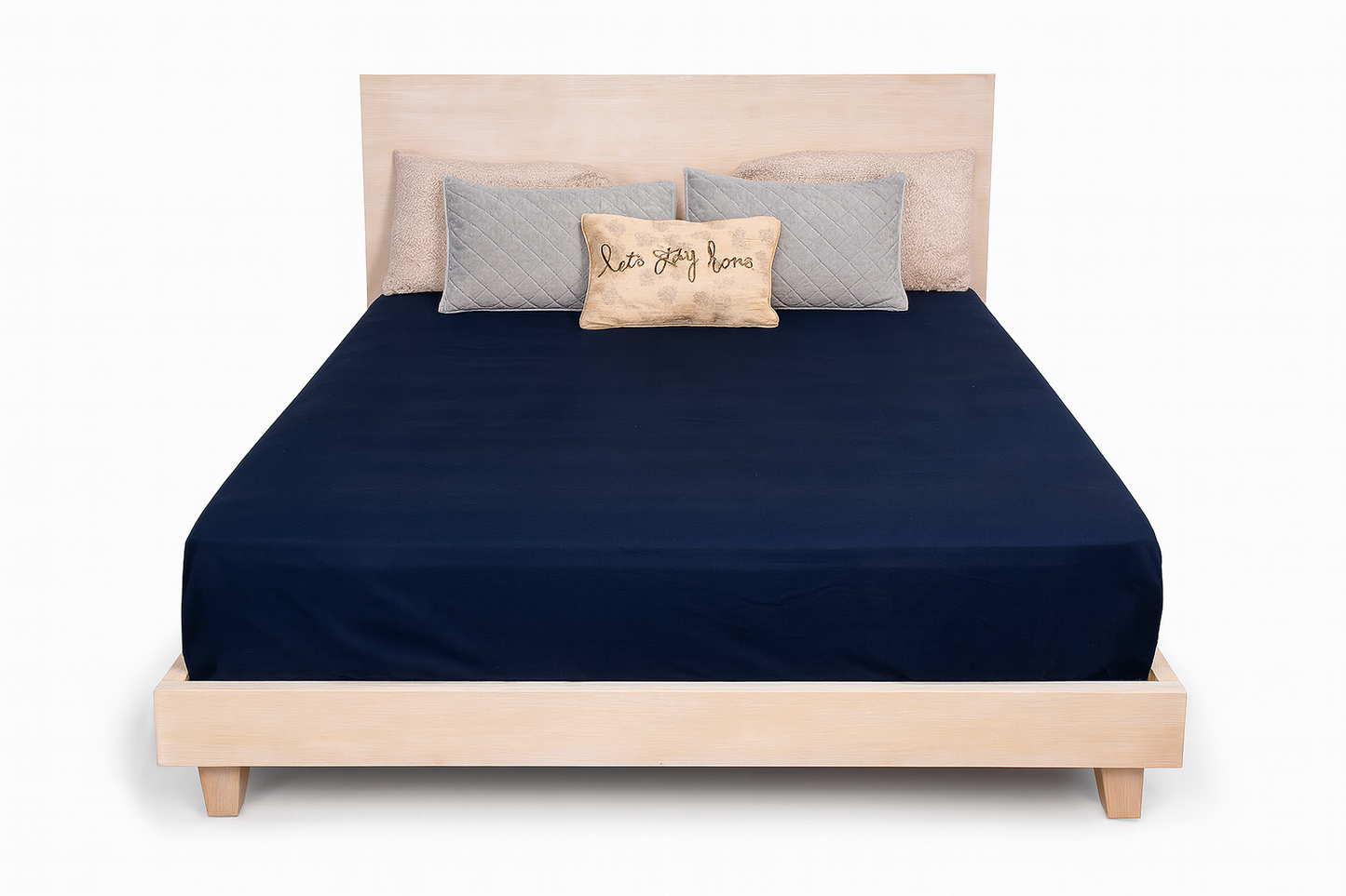 B872-56W1+58W1 - KING PANEL BED - BWDA