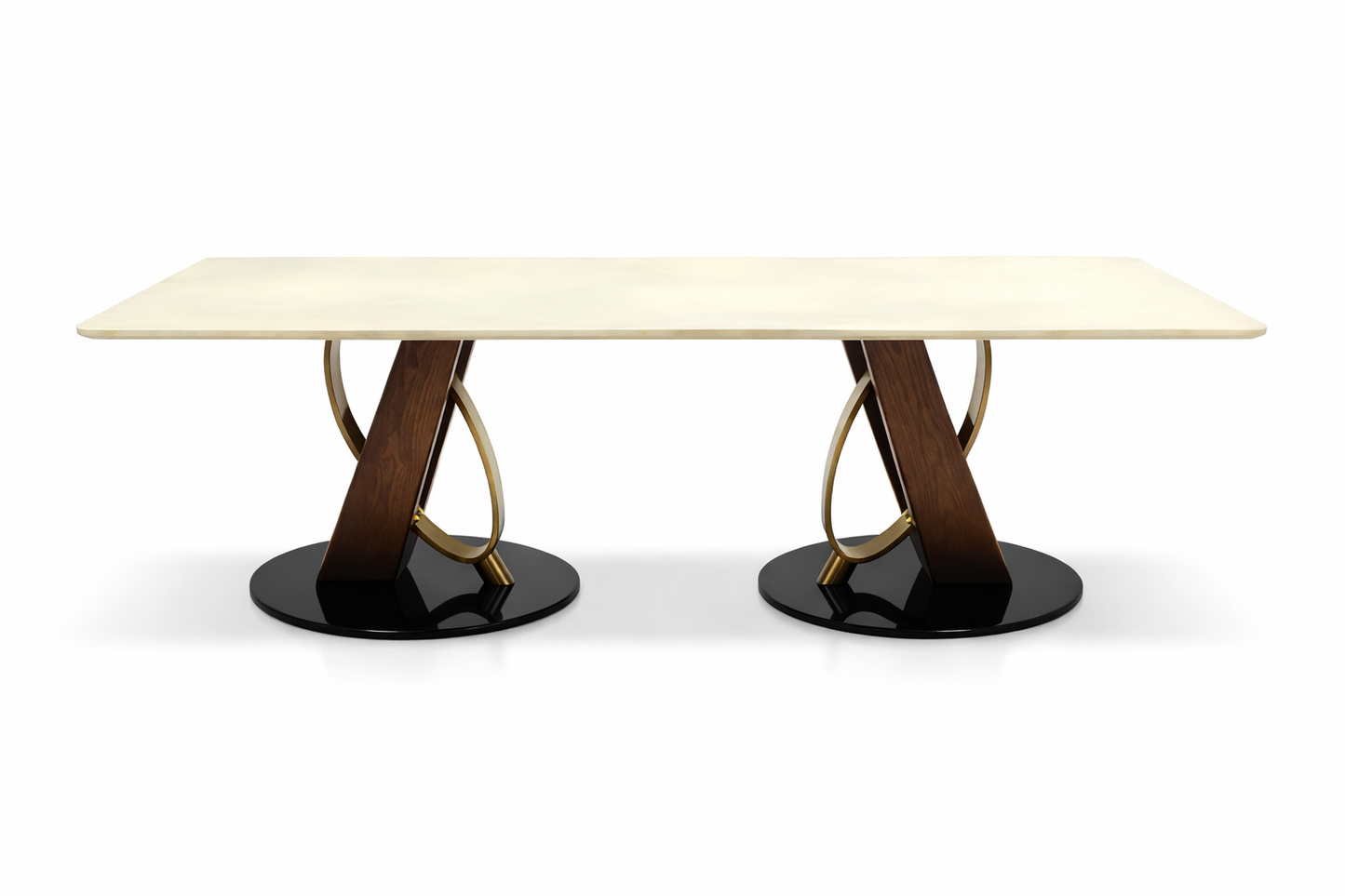 BBH+CT300A(3) - DINNING TABLE(BIG SIZE) - BLR WH