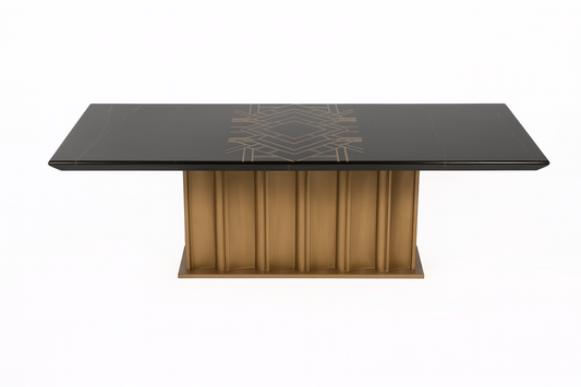 BLACK - DINING TABLE - HYD DASH(BESPOKE)