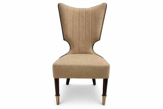 BURL(1) - DINING CHAIR - HYD WH