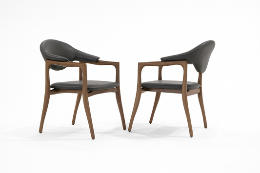 C043(3) - DINING CHAIR - BLR WH
