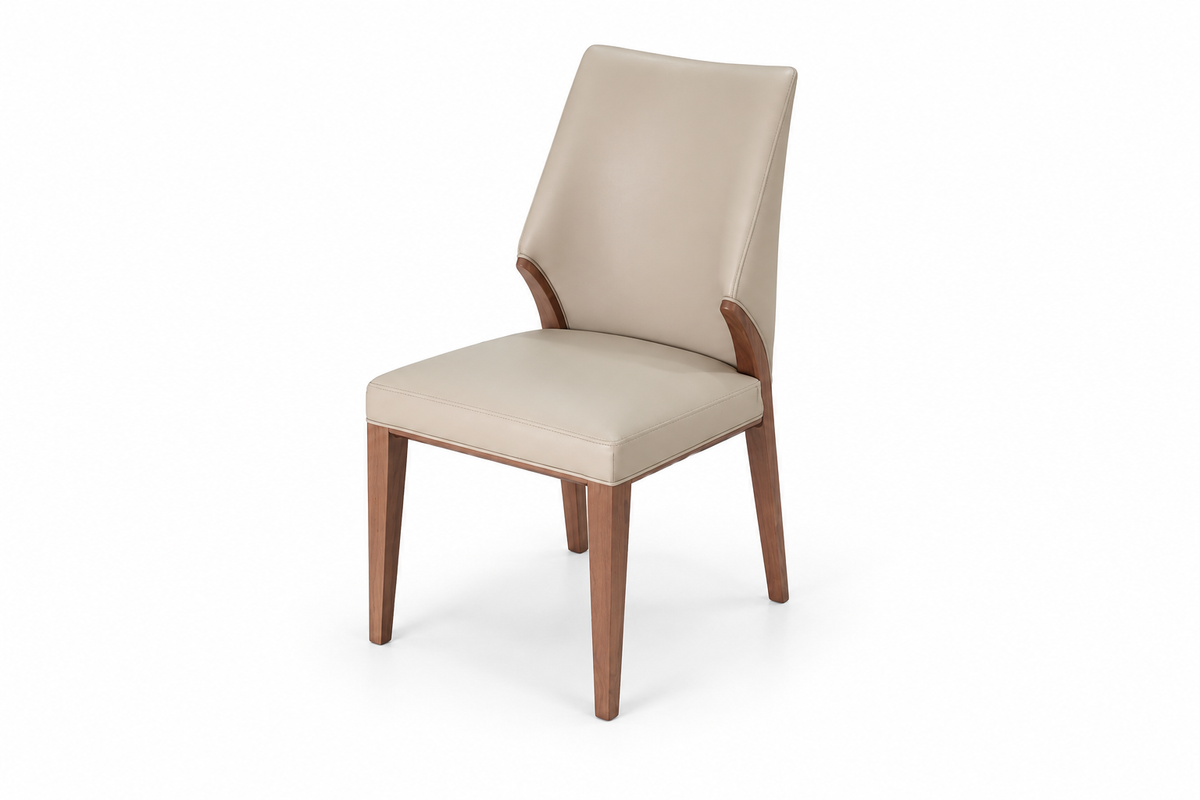 C051(3) - DINING CHAIR - BLR WH