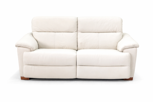 C063-N46-20(3) - 2 SEATER RECLINER(ELECTRIC) - BLR WH