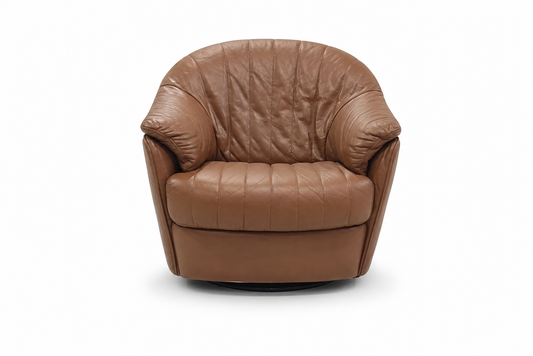 C163-129-AD07(9) - SWIVEL CHAIR - BLR WH