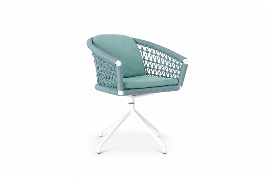 C355F(1) - DINING CHAIR - BLR WH