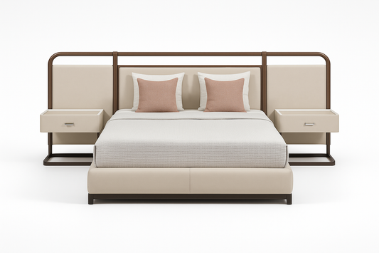 CARU - BED+SIDE TABLE - HYD DASH(BESPOKE)