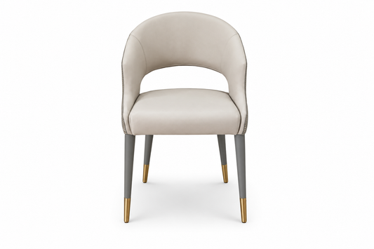 CH450(2) - DINING CHAIR - BLR WH