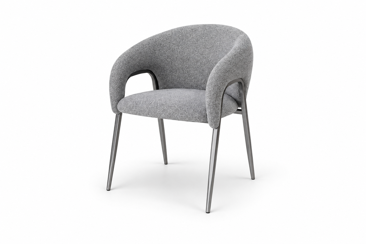 CH567(11) - DINING CHAIR - BLR WH