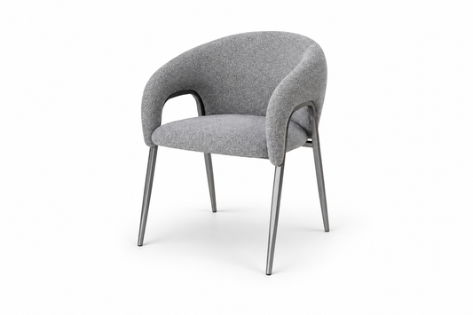 CH567(11) - DINING CHAIR - BLR WH