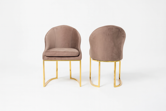 CLOWER(2) - DINING CHAIR - BLR WH