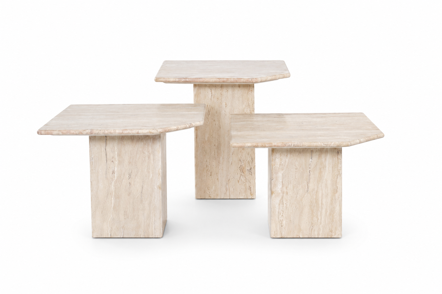 CT1193S+M+L - COFFE TABLE - BLR WH