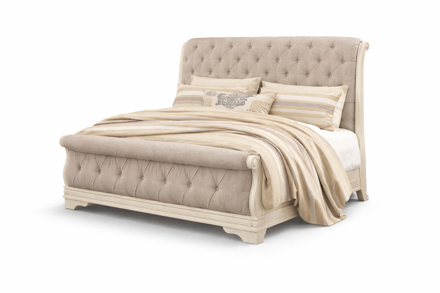 B743-74/77/98(2) - QUEEN BED -  BLR WH