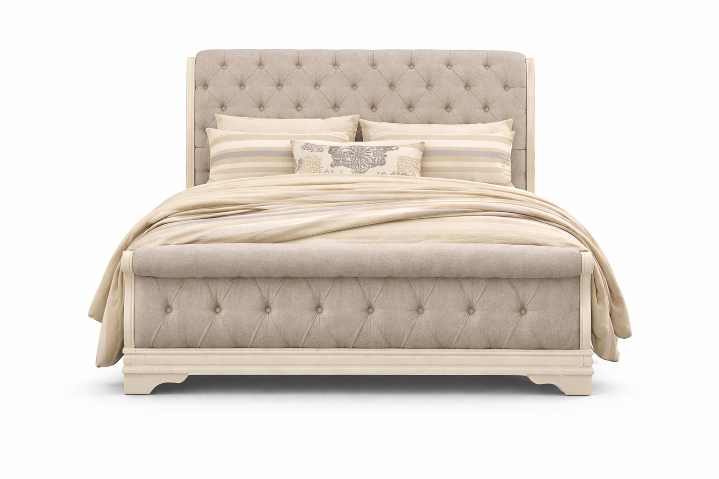 B743-74/77/98(2) - QUEEN BED -  BLR WH