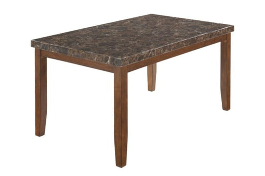 D328-25 - DINING TABLE - BLR WH
