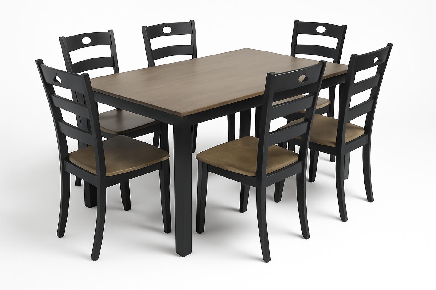 D338-425(1) - DINING SET - BLR WH