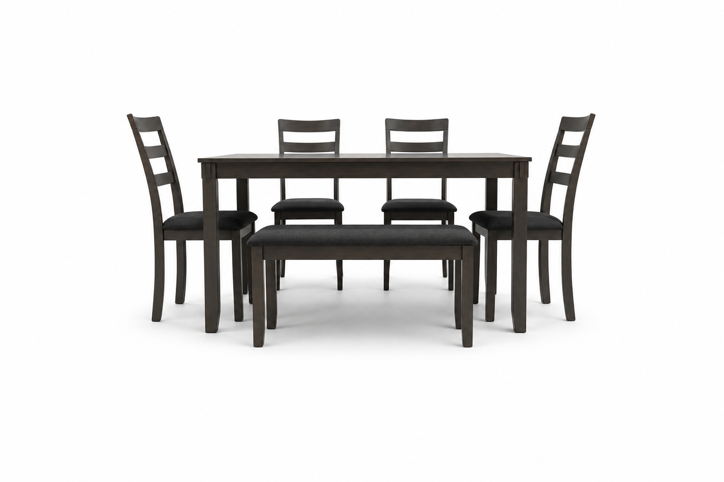 D383-325(4) - DINING SET - BLR WH