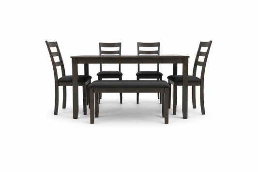 D383-325(4) - DINING SET - BLR WH