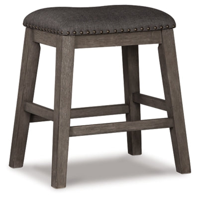 D388-024(7) - STOOL - BLR WH