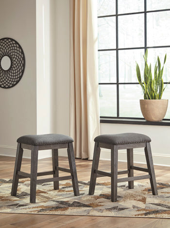 D388-024(7) - STOOL - BLR WH