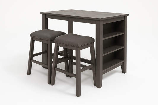 D388-113 - DINING TABLE+STOOLS - WFD