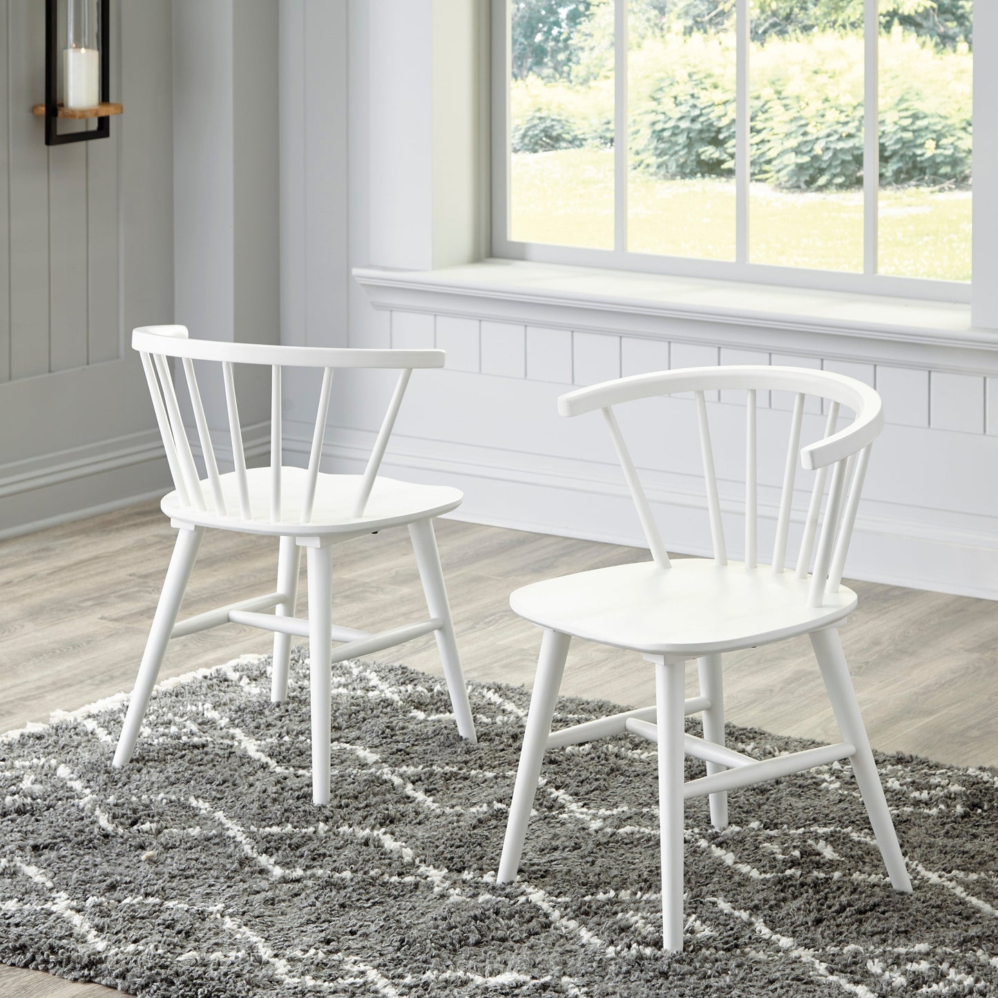 D407-01 - SIDE CHAIR - BLR WH
