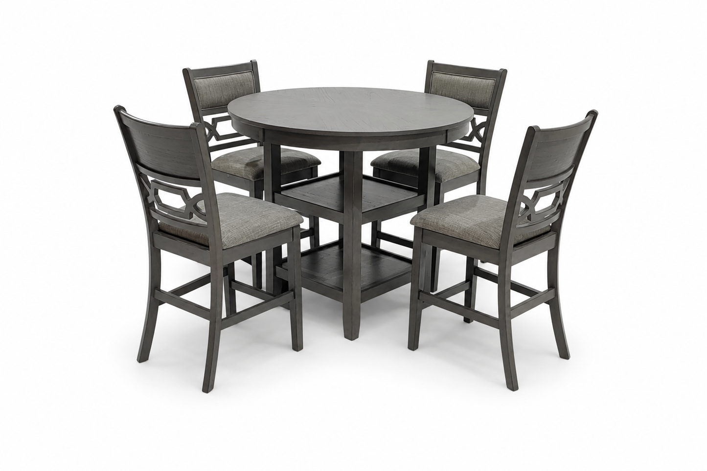 D425-223(6) - DINING SET - BLR WH