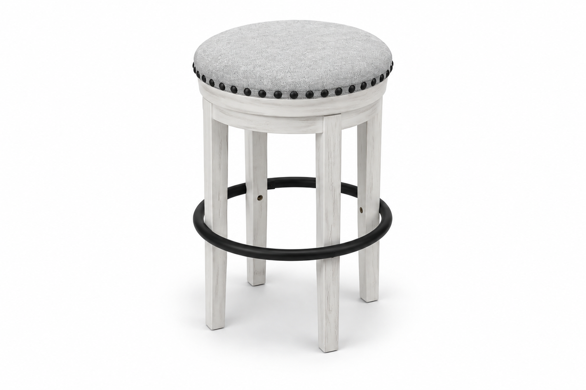 D546-330(9) - STOOL - BLR WH