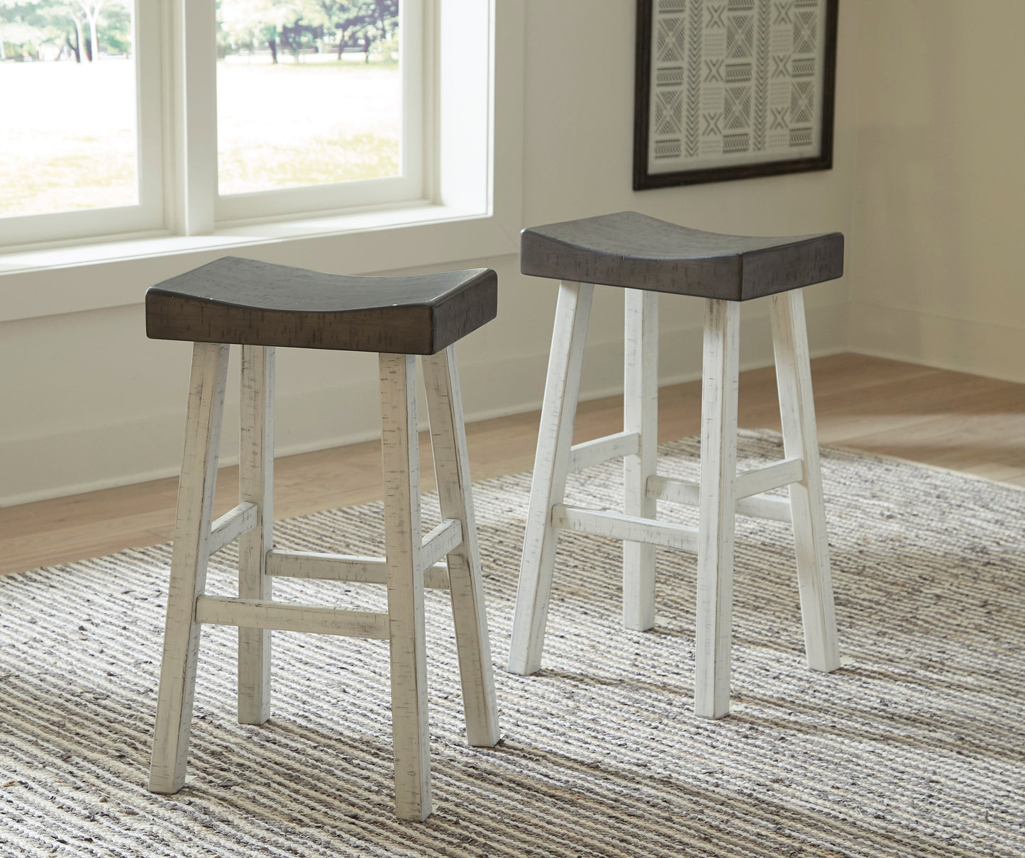 D548-430(4) - BAR STOOL - BLR WH