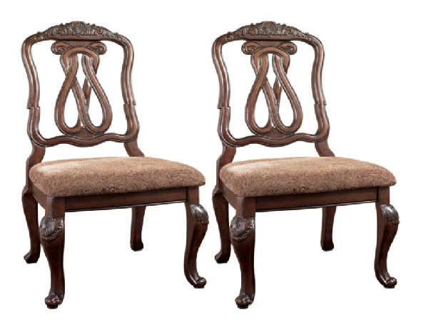 D553-03(1) - DINING CHAIR - BLR WH