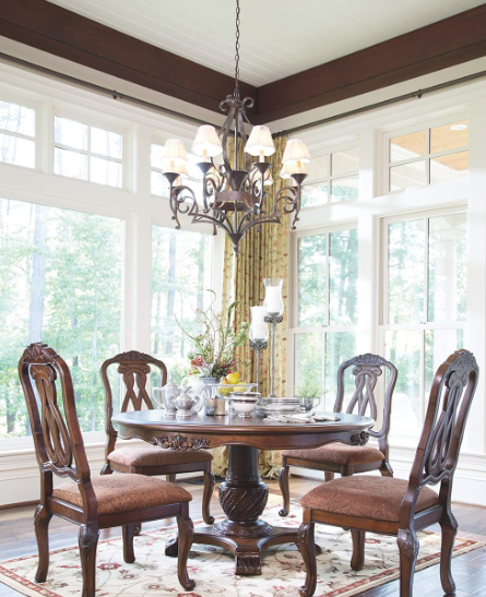 D553-03(1) - DINING CHAIR - BLR WH