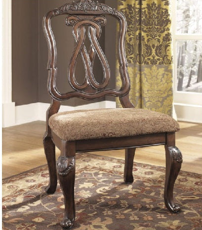 D553-03(1) - DINING CHAIR - BLR WH