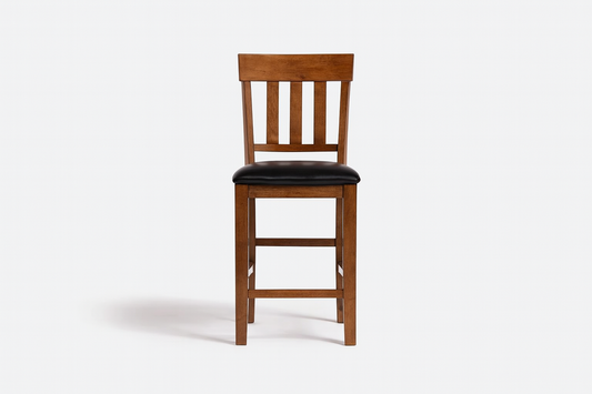 D594-124 - BAR STOOL - BLR WH