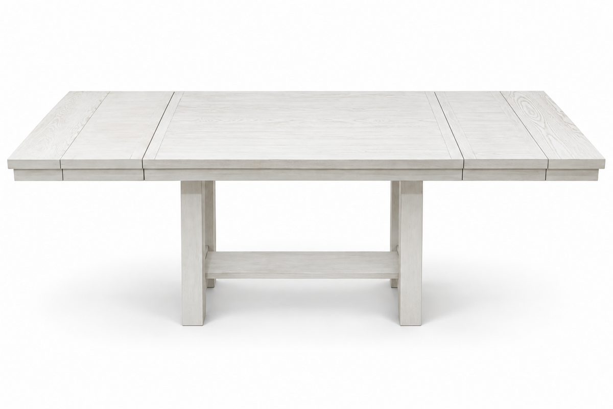 D642-32(2) - DINING TABLE - BLR WH