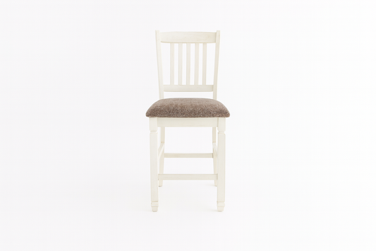 D647-124(1) - BAR STOOL - BLR WH