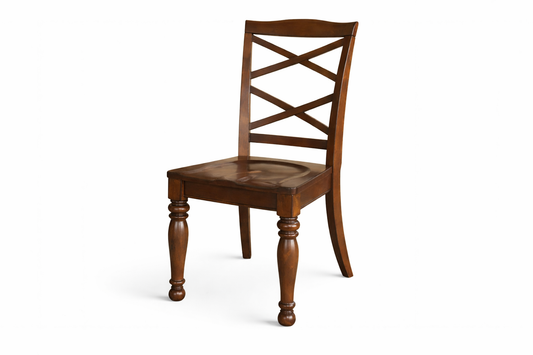 D697-01(7) - DINING CHAIR - BLR WH