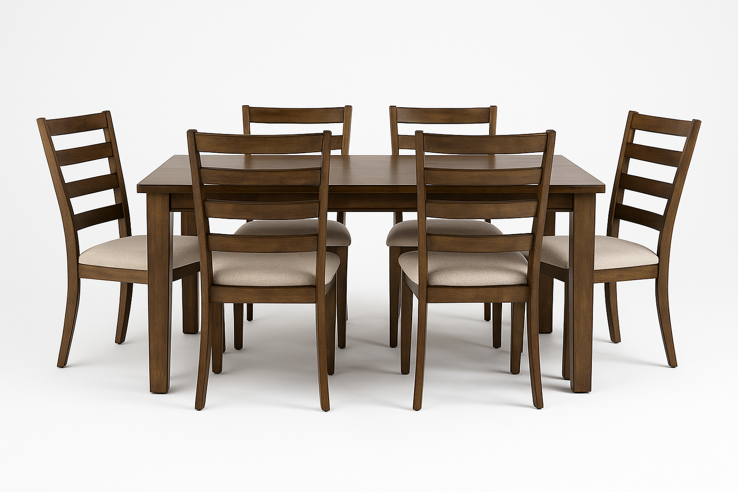 D719-25+01 - DINING SET - BLR WH