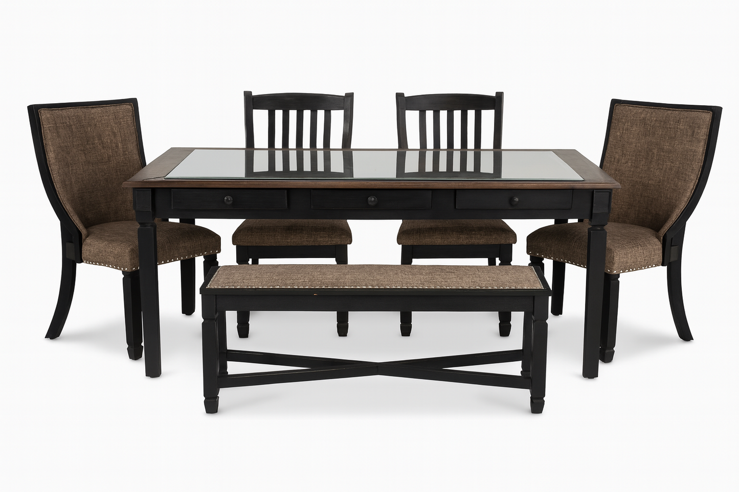 D736-25+01+02+00 - DINING SET - BWDA