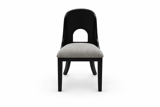 D821-01(27) - DINING CHAIR - BLR WH